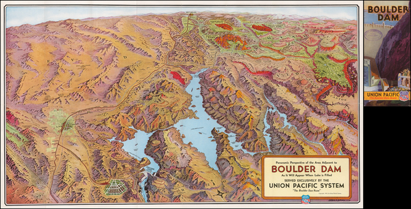 15-Nevada and Pictorial Maps Map By Gerald  Allen Eddy