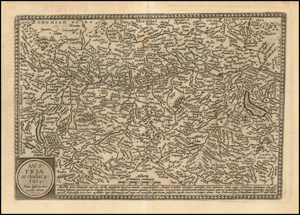 30-Austria Map By Matthias Quad