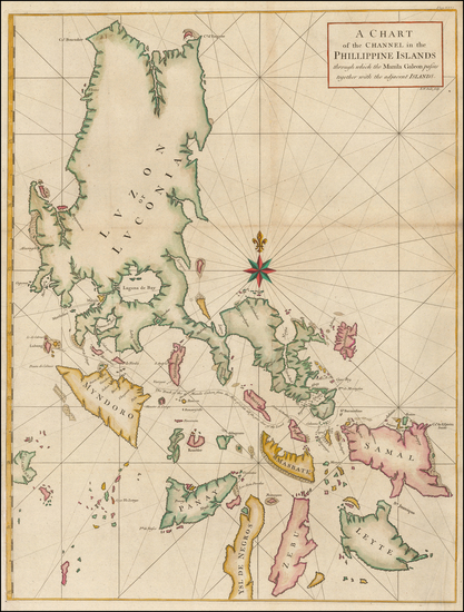 49-Philippines Map By George Anson / Richard William Seale