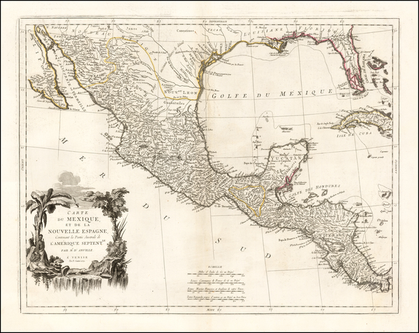 87-Florida, South, Texas, Southwest and Mexico Map By Paolo Santini