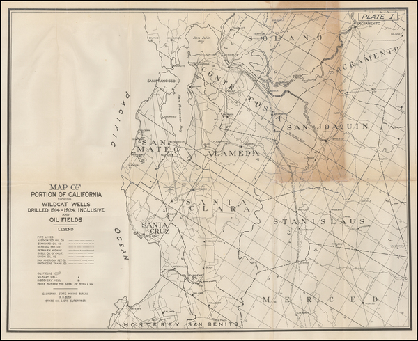 52-California Map By California State Mining Bureau