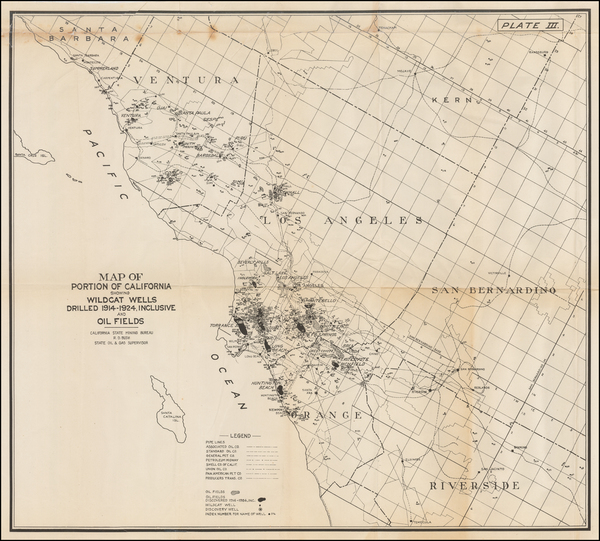 6-California Map By California State Mining Bureau