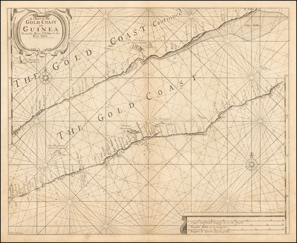 24-West Africa Map By Samuel Thornton