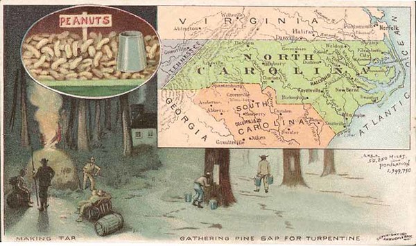 16-Southeast Map By Arbuckle Brothers Coffee Co.