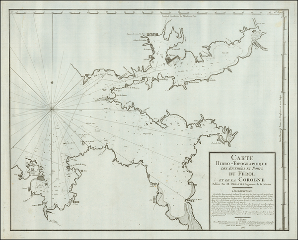 45-Spain Map By Jean André Dezauche