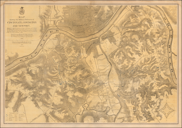 80-Kentucky and Ohio Map By U.S. Army Corps of Engineers