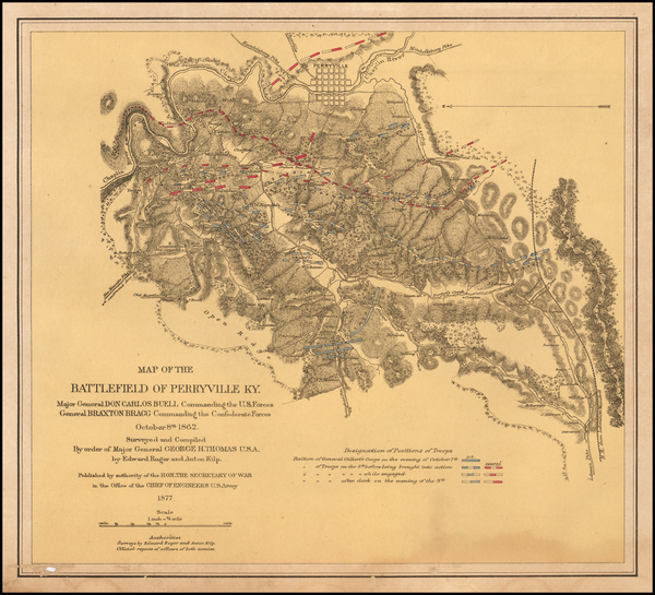 53-Kentucky Map By Edward Ruger