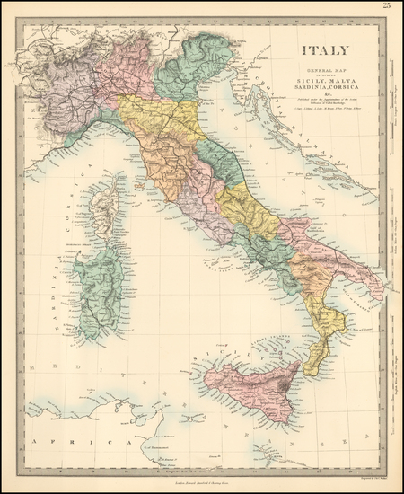 71-Italy Map By SDUK