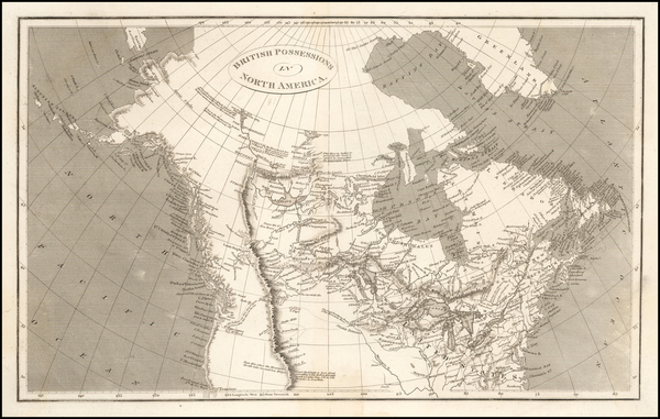 95-Plains, Rocky Mountains, Pacific Northwest and Canada Map By Anonymous / Aaron Arrowsmith