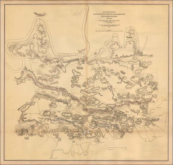 73-Maryland Map By U.S. Army Corps of Engineers