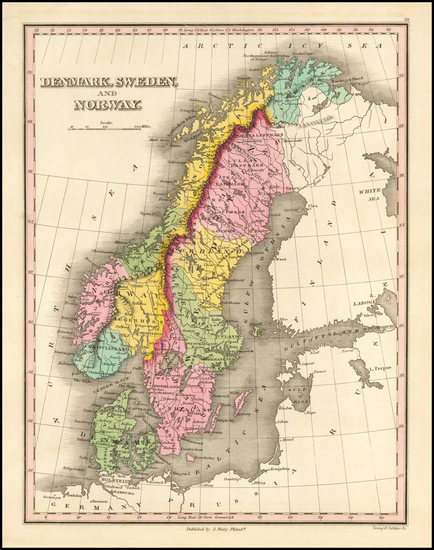 27-Scandinavia Map By Anthony Finley