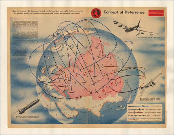 19-World, Eastern Hemisphere, Russia, China, Pictorial Maps, Russia in Asia and Curiosities Map By