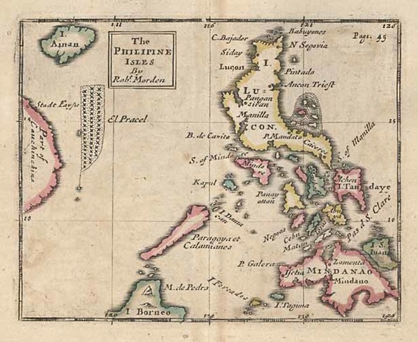 69-Asia, Southeast Asia and Philippines Map By Robert Morden