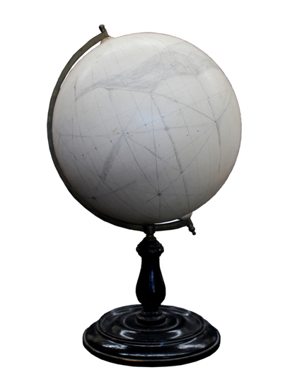 88-Globes & Instruments Map By Percival Lowell