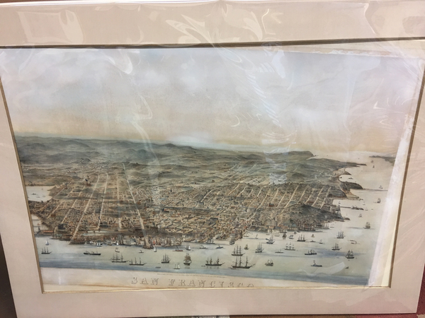 31-San Francisco & Bay Area Map By Charles   Braddock Gifford