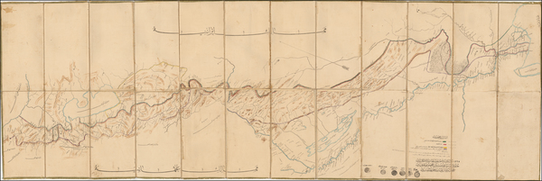 45-Middle East, Persia & Iraq and Turkey & Asia Minor Map By Harbiye Nezâreti