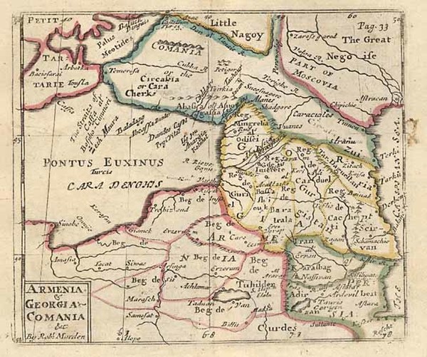 24-Europe, Russia and Turkey Map By Robert Morden