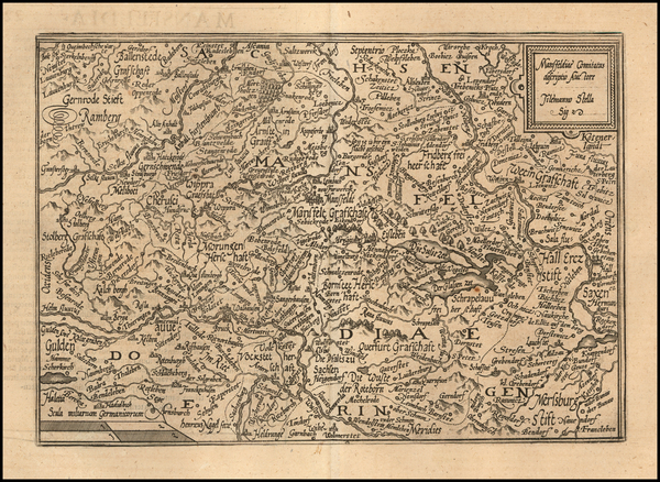 52-Mitteldeutschland Map By Matthias Quad / Janus Bussemacher