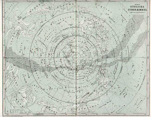 79-World, World and Celestial Maps Map By Adolf Stieler