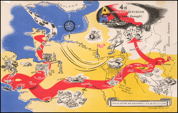 52-France Map By Christopher Williams