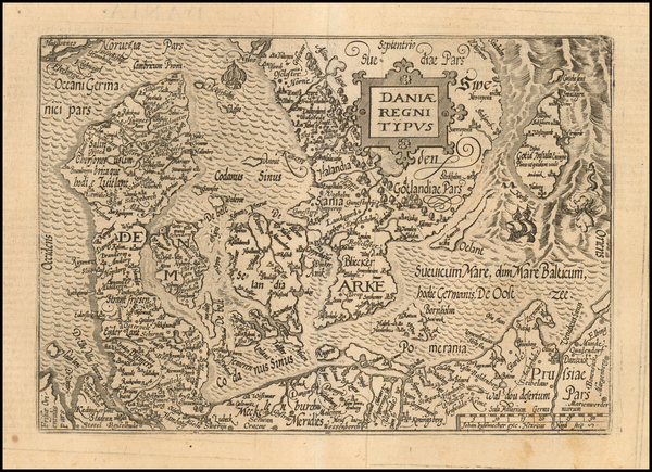 13-Denmark Map By Janus Bussemacher