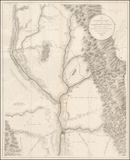 31-California Map By George Derby