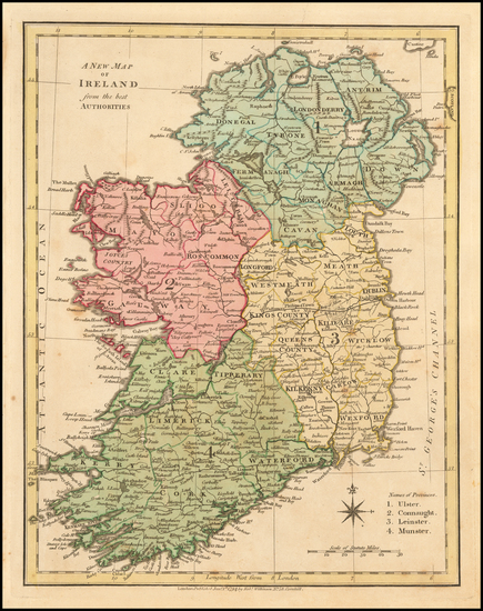 4-Ireland Map By Robert Wilkinson