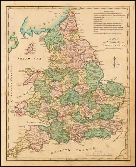 92-England Map By Robert Wilkinson