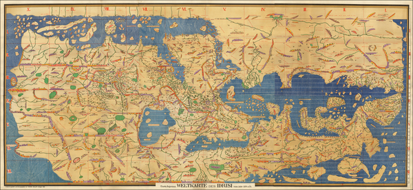 45-World, Turkey, Middle East and Turkey & Asia Minor Map By Konrad Miller