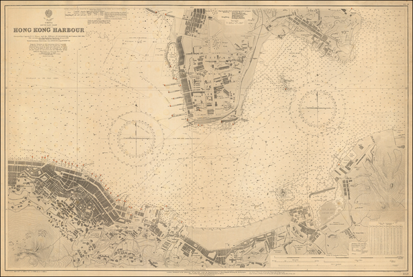 60-China and Hong Kong Map By British Admiralty