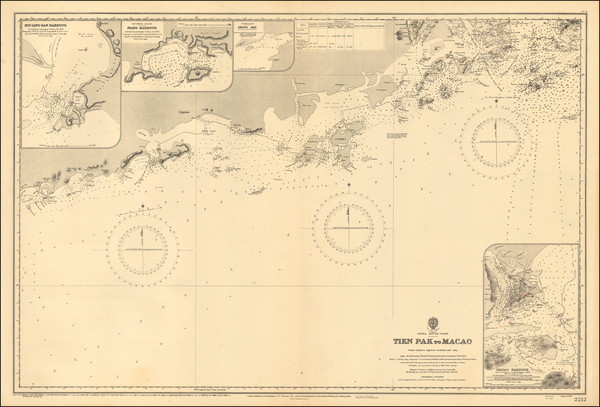 54-China Map By British Admiralty