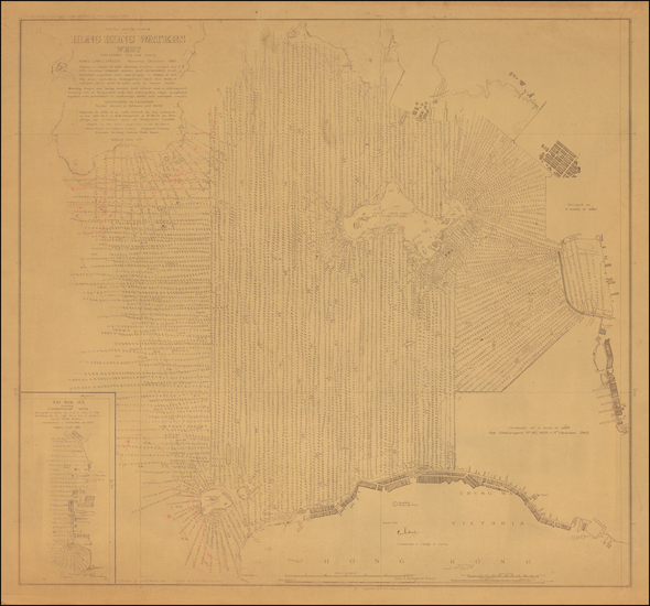 22-Hong Kong Map By Hong Kong Surveying Unit