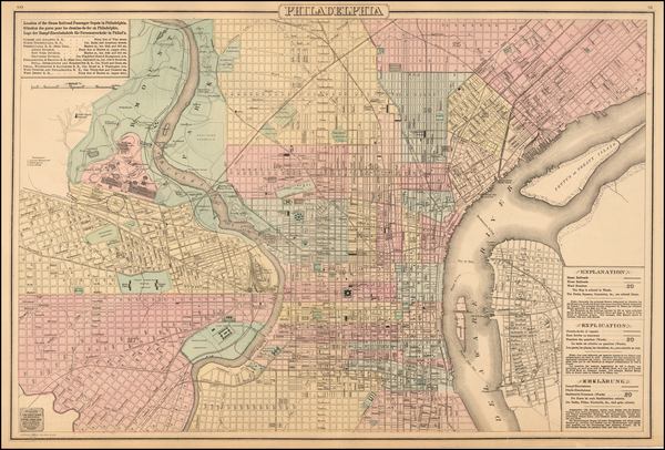 82-Mid-Atlantic Map By O.W. Gray