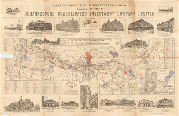 2-South Africa Map By Revue sud-africaine