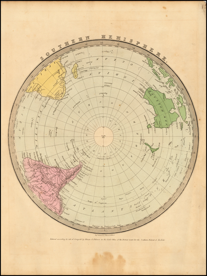 77-Northern Hemisphere and Polar Maps Map By David Hugh Burr