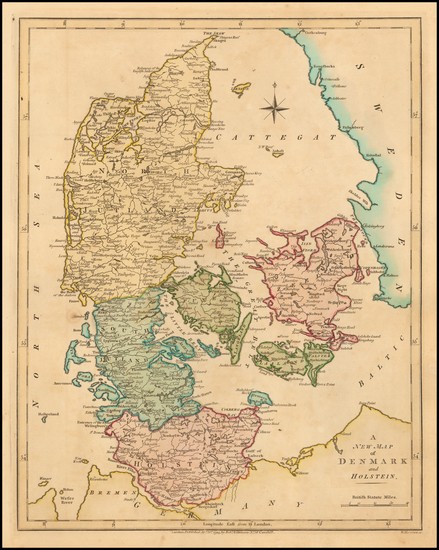 8-Scandinavia and Germany Map By Robert Wilkinson