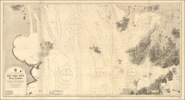 84-China and Hong Kong Map By British Admiralty