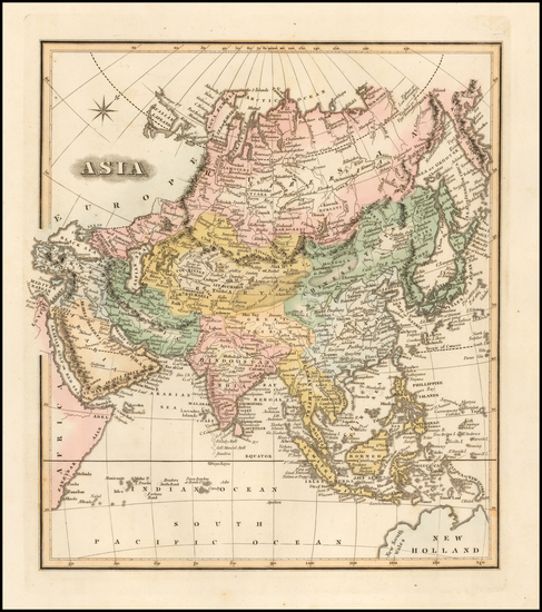 3-Asia Map By Fielding Lucas Jr.