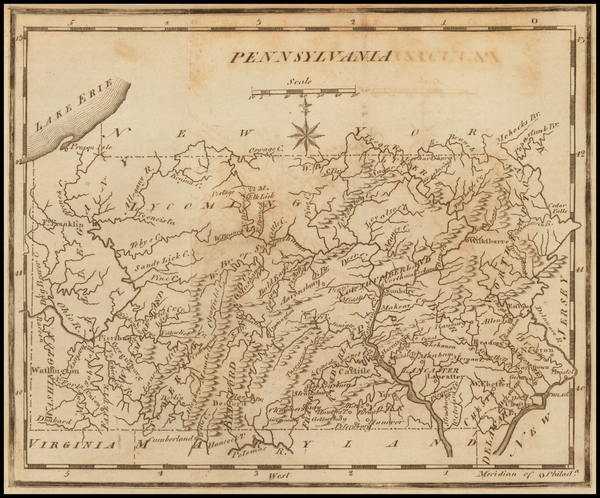 82-Pennsylvania Map By Joseph Scott