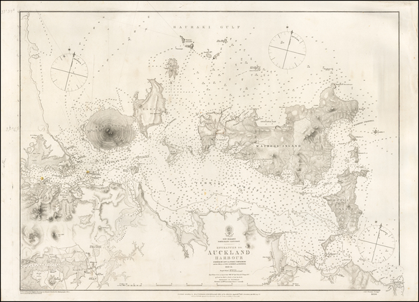 78-New Zealand Map By British Admiralty