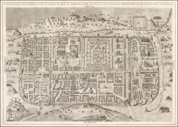 91-Holy Land and Jerusalem Map By Manuele Navarre