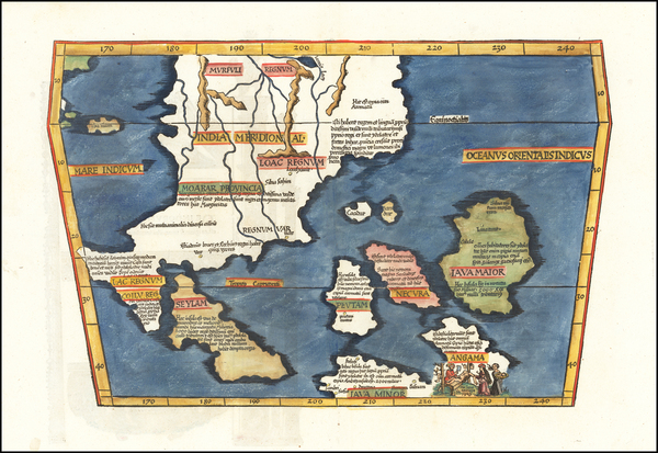 78-Southeast Asia, Indonesia, Malaysia and Other Islands Map By Lorenz Fries