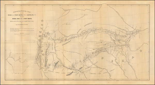 19-Texas, Plains, Oklahoma & Indian Territory, Southwest, Colorado, New Mexico and Colorado Ma