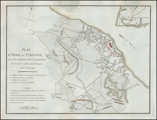 88-Virginia and American Revolution Map By Henri Soules