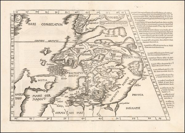 83-Scandinavia, Sweden, Norway, Denmark and Finland Map By Lorenz Fries