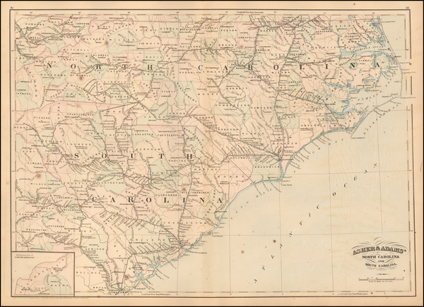 47-Southeast Map By Asher  &  Adams