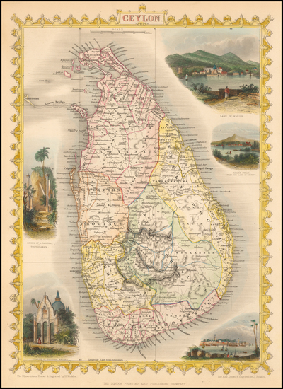 18-India and Other Islands Map By John Tallis