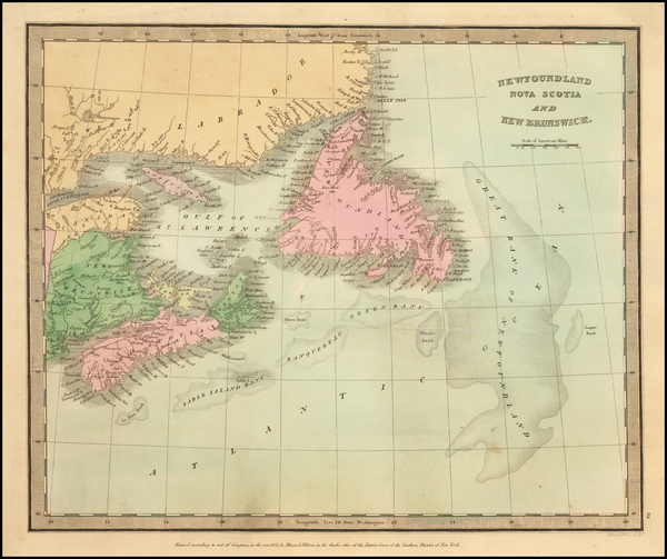 28-Canada Map By David Hugh Burr