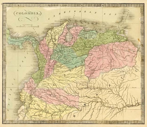 28-South America Map By Jeremiah Greenleaf