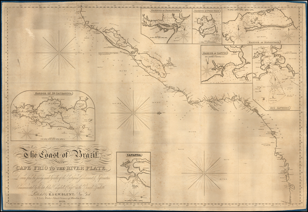 31-Brazil Map By E & GW Blunt